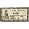 Image 1 : PAPER MONEY OF THE CIVIL WAR: ARAGÓN-FRANJA DE PONENT - 25 Céntimos. 21 Mayo 1937. C.M. de MONZÓN (Z