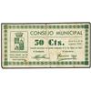 Image 1 : PAPER MONEY OF THE CIVIL WAR: ARAGÓN-FRANJA DE PONENT - 50 Céntimos. Agosto 1937. C.M. de MONZÓN (Za
