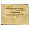 Image 1 : PAPER MONEY OF THE CIVIL WAR: CASTILLA-LA MANCHA - 25 Céntimos. 1 Septiembre 1937. C.M. de OCAÑA (To