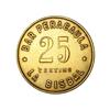 Image 1 : COOPERATIVE  AND ADVERTISING TOKENS - 25 Céntimos. Guerra Civil. BAR PERACAULA. LA BISBAL. Latón. Ø 