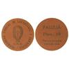 Image 1 : COOPERATIVE  AND ADVERTISING TOKENS - 10 Pesetas. 1953-54. HERMANDAD SINDICAL DE LABRADORES Y GANADO