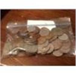 Lot of 50 Old Rare Foreign Coins