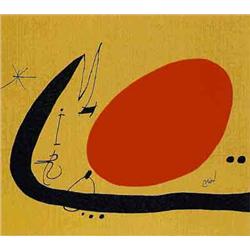 Miro "Ma de Proverbis" Lithograph, 1970