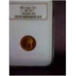 1903 Russian 5 Ruble Gold Coin, Graded MS65