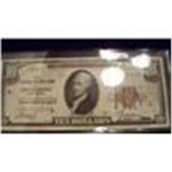 $10 Federal Reserve Bank San Francisco Note