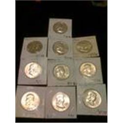 10 Silver Franklins, All AU