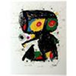 Miro "Ma de Proverbis" Lithograph, 1970