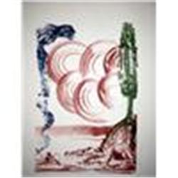 Original Dali Litograph "Atomo" Hand Signed & Numbered,1973