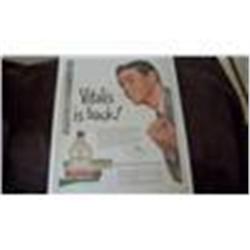 Original Vintage Vitalis Ad