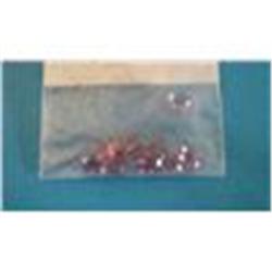 6 Oval Cut Amethysts, 1/2 Carat Each