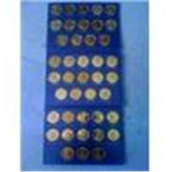 41 Gold Plated President Coin Collection