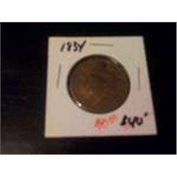 1834 Large Cent