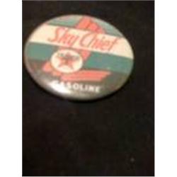 Vintage Sky Chief Gasoline Mirror