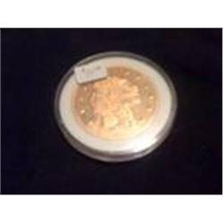 Large Liberty Nickel Medallion