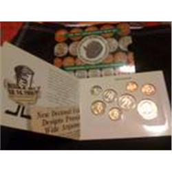 1991 Uncirculated Coin Decimal Set