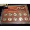 Image 1 : 1940's Mercury Silver Dime Collection, 10 Dimes