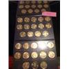 Image 1 : 41 Gold Plated Presidential Coin Collection