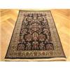 Image 1 : 3'X5' Handmade Kashmir Kashan Wool Rug