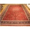 Image 1 : 8'x10' Handmade Kashmir Sarouk, 100% Pure Wool