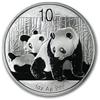 Lot of (5) Panda's Chinese Silver 1 oz. Bullion