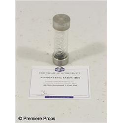 Resident Evil: Extinction T-Virus Vial Movie Props