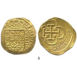 Mexico City, Mexico, cob 8 escudos, (1715J), from the 1715 Fleet.