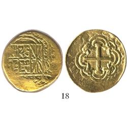 Bogota, Colombia, cob 8 escudos, 1750/49S.
