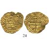 Image 1 : Bogota, Colombia, cob 2 escudos, 1654R, full date (rare), from the Maravillas (1656).