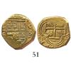Image 1 : Cartagena, Colombia, cob 2 escudos, Philip IV, assayer E (1634).