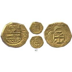 Seville, Spain, cob 2 escudos, 1622, assayer not visible, rare as from the Santa Margarita (1622).