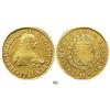 Image 1 : Santiago, Chile, bust 8 escudos, Ferdinand VI, 1751J, from the Luz (1752).