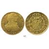Image 1 : Santiago, Chile, bust 8 escudos, Charles IV (bust of Charles III), 1797DA.