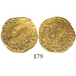 London, England, crown (5 shillings), Charles I (Group A, 1st bust), mintmark lis (1625).