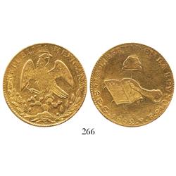 Guanajuato, Mexico, 8 escudos, 1862YE.