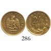 Image 1 : Mexico City, Mexico, 2-1/2 pesos, 1891M, low mintage.