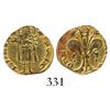 Image 1 : Barcelona (under Aragon), Spain, 1/2 florin, Pedro III (IV of Aragon) (1387-96).
