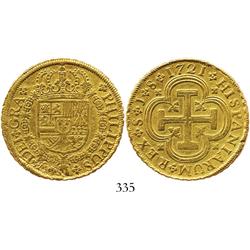 Seville, Spain, 8 escudos, 1721J.