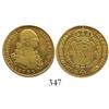 Image 1 : Madrid, Spain, bust 2 escudos, Charles IV, 1793MF.