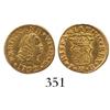 Image 1 : Madrid, Spain, bust 1/2 escudo, Ferdinand VI, 1752JB, ex-Eliasberg.