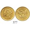 Image 1 : USA (Philadelphia mint), $2-1/2 quarter eagle (Liberty head), 1851.