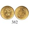Image 1 : USA (Philadelphia mint), $1 Liberty head, 1853.