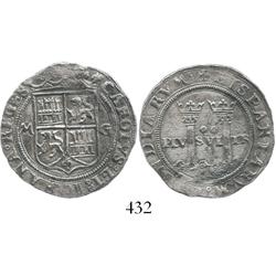 Mexico City, Mexico, 2 reales, Charles-Joanna, "Late Series," M to left, G to right.