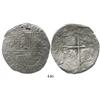 Image 1 : Potosi, Bolivia, cob 8 reales, Philip II, assayer A, Grade 2.