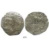 Image 1 : Potosi, Bolivia, cob 8 reales, (1)618PAL, rare and choice, Grade 1.