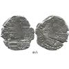 Image 1 : Potosi, Bolivia, cob 8 reales, date as "6260" (1620), assayer T, mintmark P over backwards P, quadra