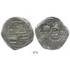 Image 1 : Potosi, Bolivia, cob 8 reales, Philip III, assayer not visible, rare variety with sideways castles, 