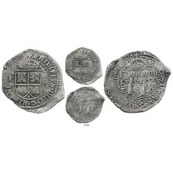 Potosi, Bolivia, cob 8 reales, 1652E transitional Type IV, choice, Royal-like specimen.