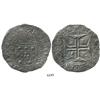 Image 1 : Brazil, 500 reis ("S00" countermark of 1663 on an Evora, Portugal, 400 reis of John IV), rare.