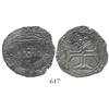 Image 1 : Brazil, 250 reis ("280" [probably S/backwards S] countermark of 1663 on a Lisbon, Portugal, 200 reis