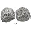 Image 1 : Potosi, Bolivia, cob 8 reales, 1665E.
